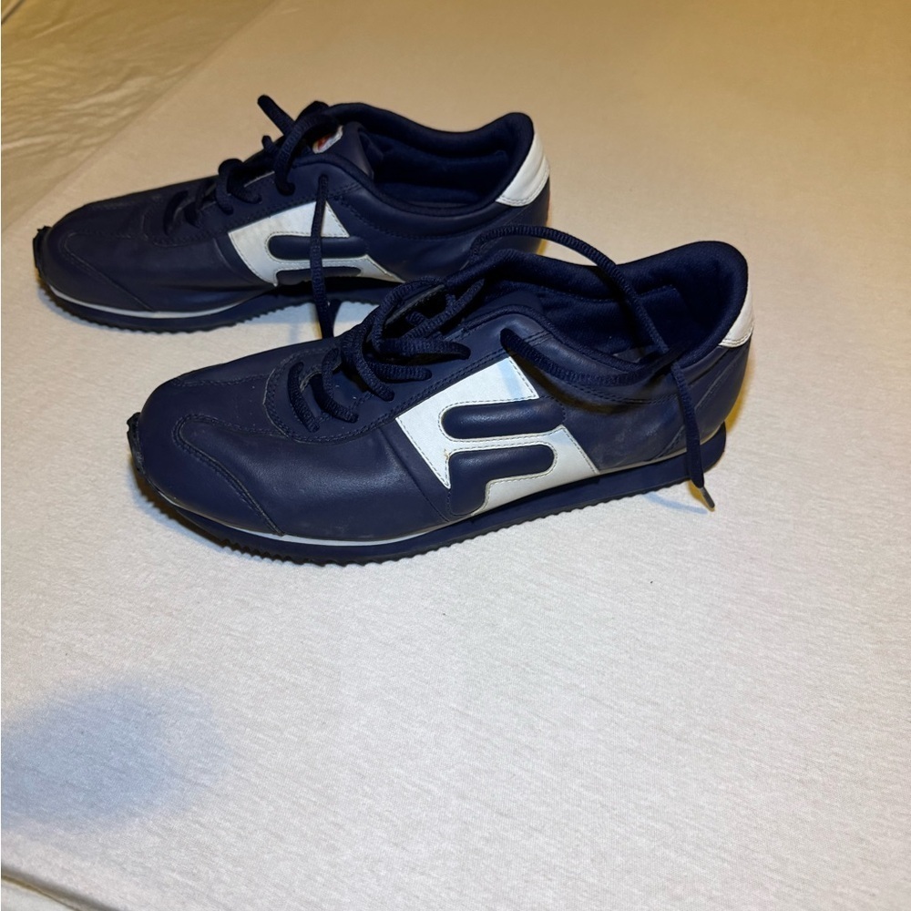 Fila Dark Blue and White Sneakers